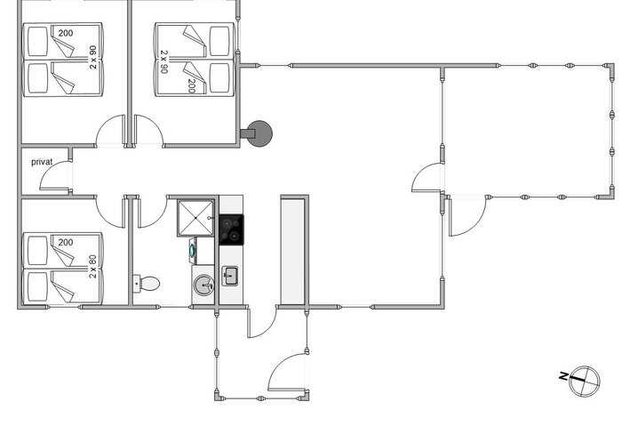 Ferienhaus 30546 in Søndervang 40, Houstrup - Bild #5