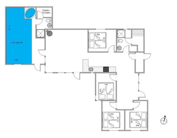 Ferienhaus 30547 in Søndervang 61, Houstrup - Bild #13
