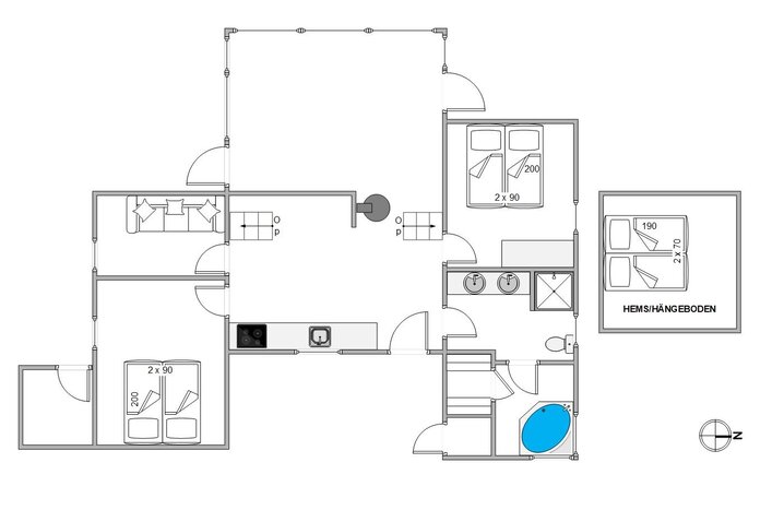 Ferienhaus 30549 in Søndervang 117, Houstrup - Bild #13