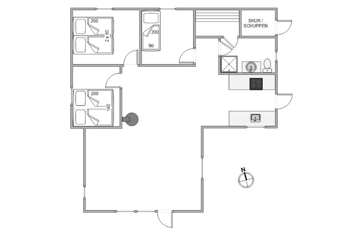 Ferienhaus 30555 in Skovvang 121, Houstrup - Bild #13