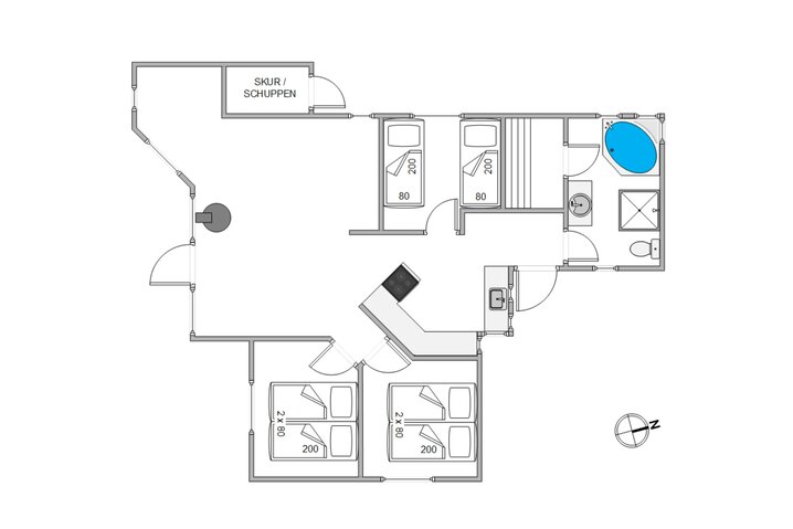 Ferienhaus 30556 in Skovvang 23, Houstrup - Bild #13