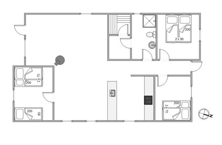 Ferienhaus 30567 in Søndervang 52, Houstrup - Bild #13