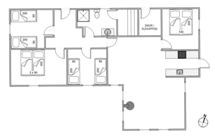 Ferienhaus 30573 in Søndervang 128, Houstrup - Bild #13