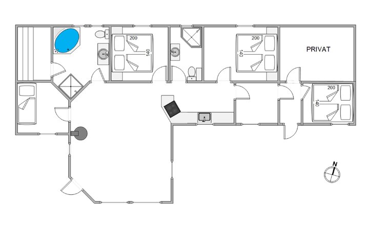 Ferienhaus 30604 in Hedevang 72, Houstrup - Bild #13