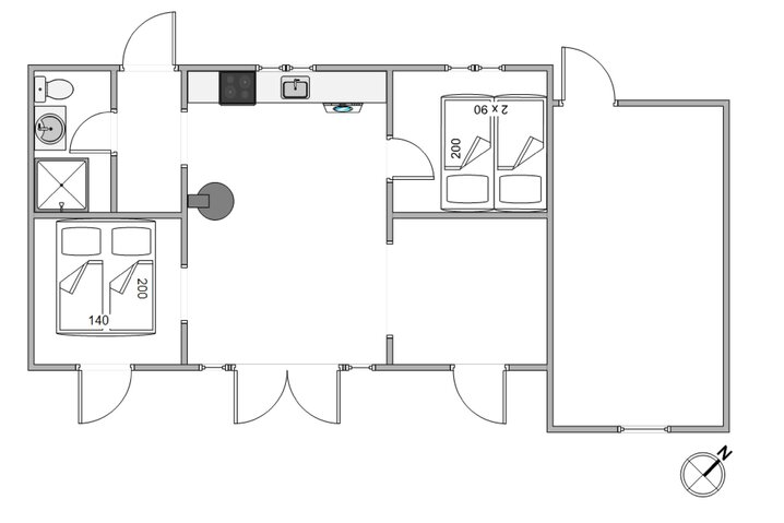 Sommerhus 30617 på Hans Hansensvej 100, Houstrup - Billede #13