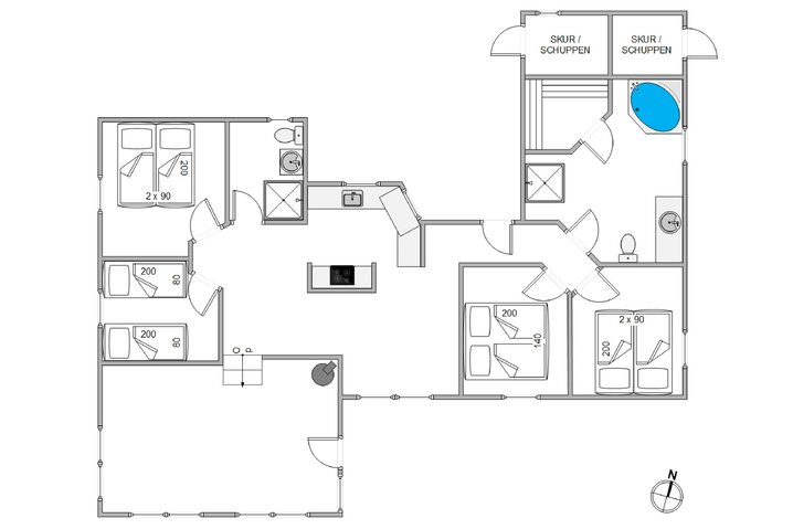 Ferienhaus 30620 in Nørrevang 227, Houstrup - Bild #13