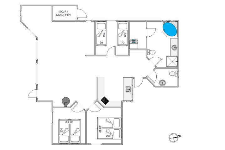 Ferienhaus 30652 in Skovvang 61, Houstrup - Bild #13