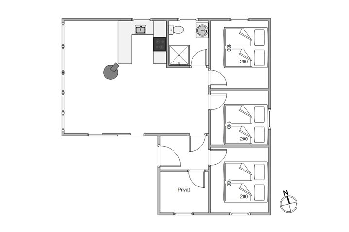 Ferienhaus 30654 in Pugeldal 13, Houstrup - Bild #13