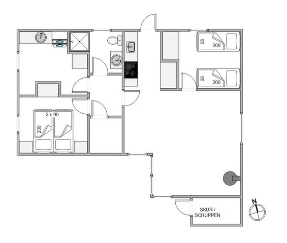 Ferienhaus 30662 in Hedevang 62, Houstrup - Bild #13