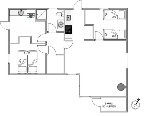 Ferienhaus 30662 in Hedevang 62, Houstrup - Bild #13