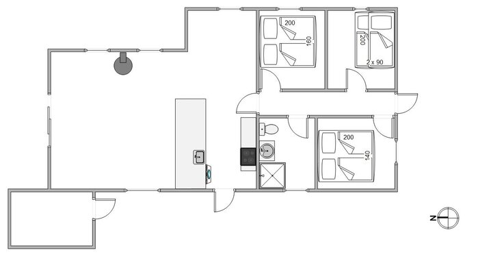 Ferienhaus 30664 in Jeppesvej 34, Houstrup - Bild #13