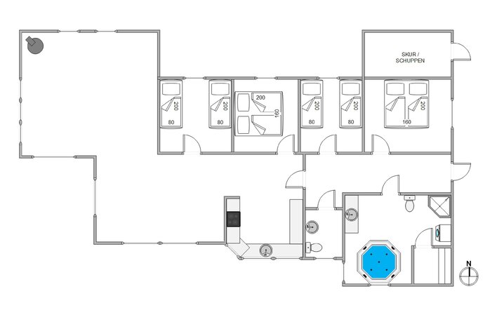 Ferienhaus 30695 in Skovvang 24, Houstrup - Bild #13