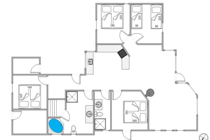 Ferienhaus 30733 in Hans Hansensvej 5, Houstrup - Bild #5
