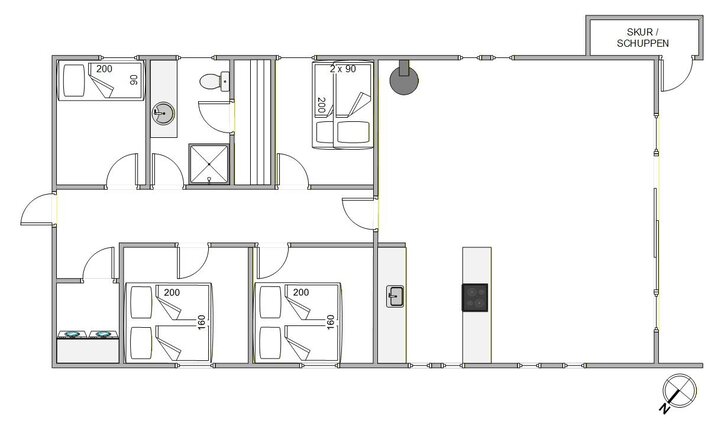 Ferienhaus 30754 in Hedevang 73, Houstrup - Bild #13