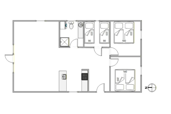 Ferienhaus 30764 in Jeppesvej 26, Houstrup - Bild #13