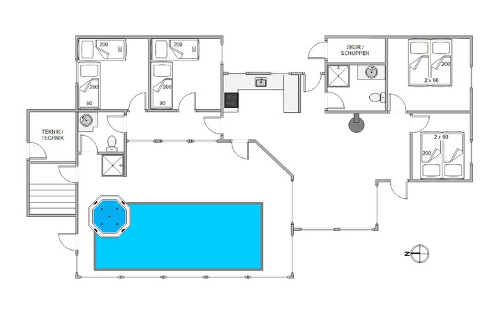 Ferienhaus 30805 in Skovvang 18, Houstrup - Bild #0
