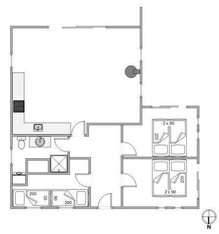 Ferienhaus 30814 in Peder Larsensvej 85, Houstrup - Bild #13
