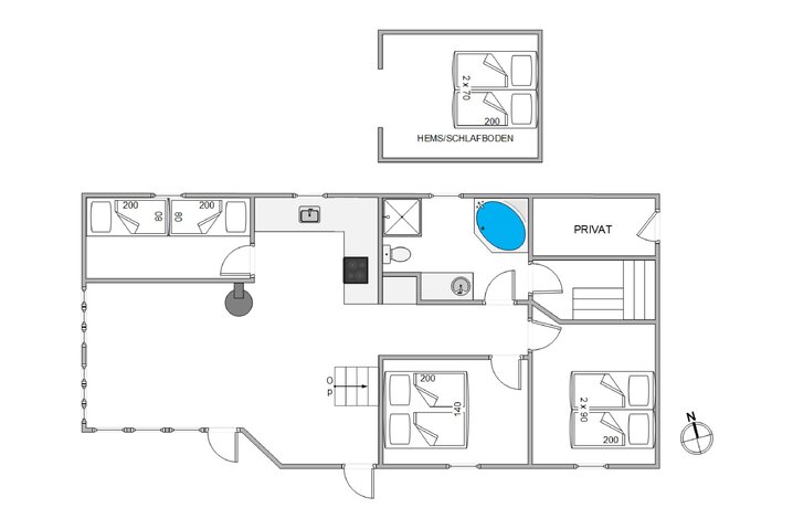 Sommerhus 33003 på Guldvangen 28, Houstrup - Billede #5