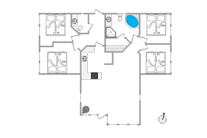 Sommerhus 33023 på Guldvangen 62, Houstrup - Billede #13