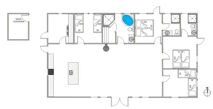 Ferienhaus 35084 in Kornblomstvænget 30, Bork Havn - Bild #13