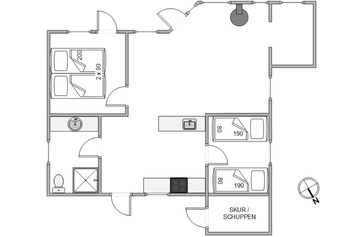 Sommerhus 35226 på Bork Hytteby 19, Bork Havn - Billede #13