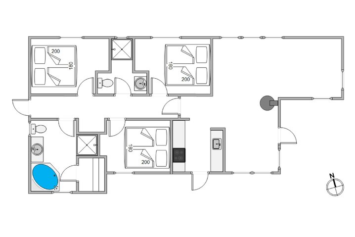 Sommerhus 35251 på Blomstervænget 52, Bork Havn - Billede #0