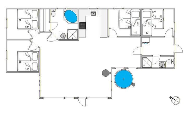 Ferienhaus 35270 in Blomstervænget 46, Bork Havn - Bild #13