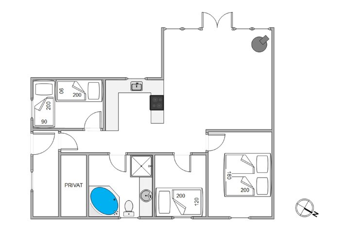 Ferienhaus 35316 in Strandvænget 18, Bork Havn - Bild #13