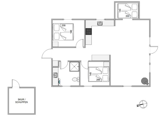 Sommerhus 35331 på Lærkevænget 14, Bork Havn - Billede #13