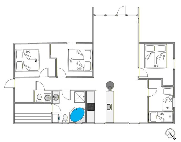 Ferienhaus 35425 in Vibevænget 1, Bork Havn - Bild #13