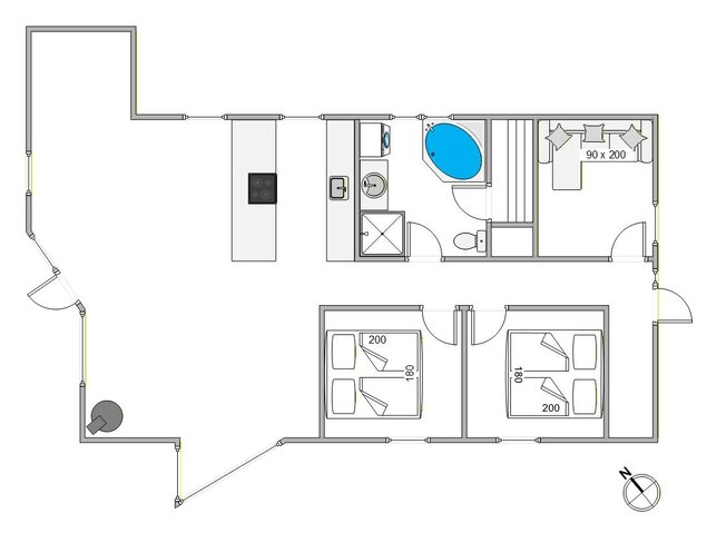 Ferienhaus 35459 in Strandvænget 10, Bork Havn - Bild #13