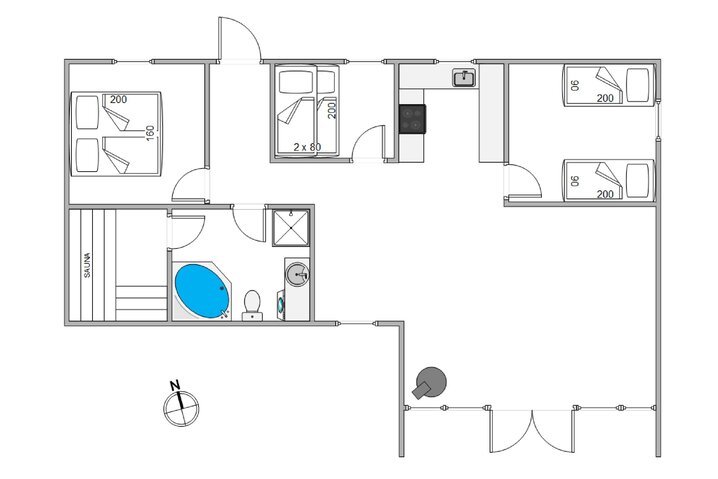 Ferienhaus 35473 in Blomstervænget 50, Bork Havn - Bild #13