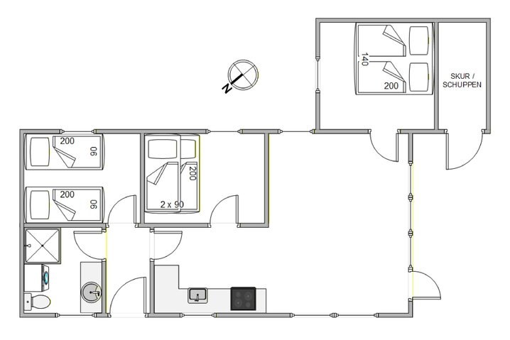 Ferienhaus 35489 in Mosevænget 29, Bork Havn - Bild #5