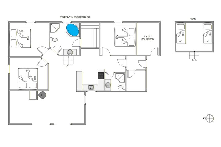 Ferienhaus 35534 in Svanevænget 22, Bork Havn - Bild #13