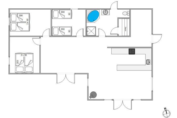 Ferienhaus 35551 in Hejrevænget 23, Bork Havn - Bild #13