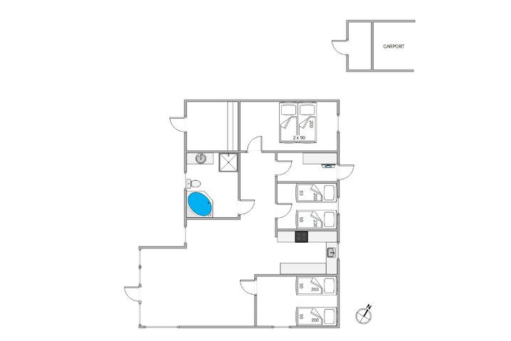Ferienhaus 35599 in Strandvænget 34, Bork Havn - Bild #0