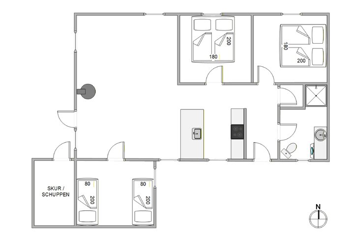 Ferienhaus 35609 in Horsfold 82, Bork Havn - Bild #13