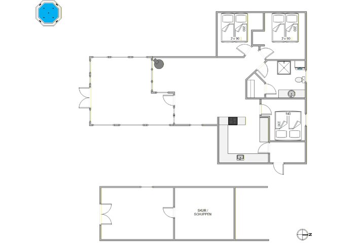 Ferienhaus 35633 in Lærkevænget 18, Bork Havn - Bild #13