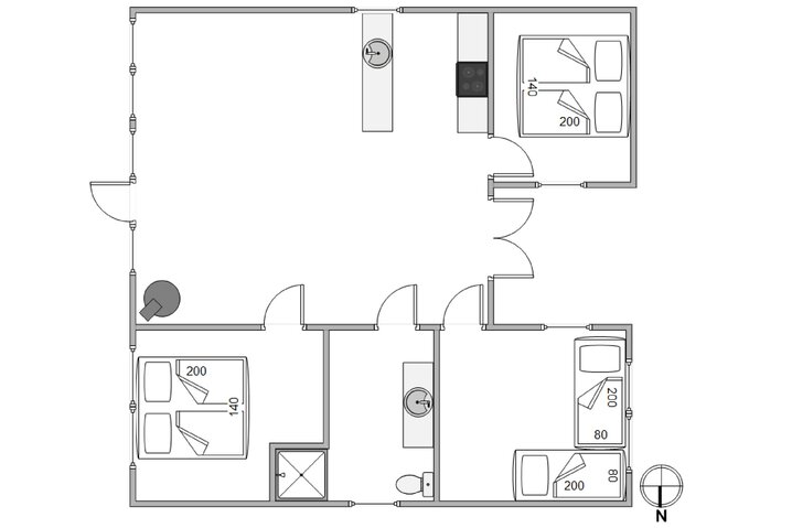 Ferienhaus 35639 in Horsfold 137, Bork Havn - Bild #13