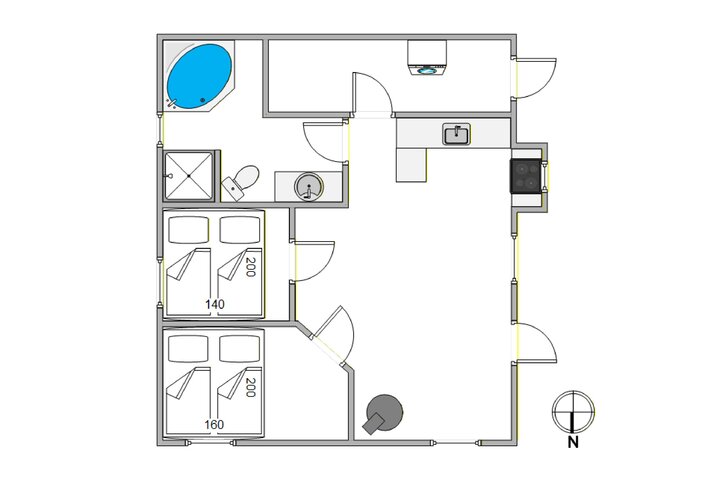 Ferienhaus 35654 in Bork Hytteby 49, Bork Havn - Bild #11