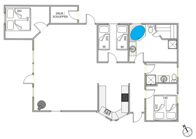 Holiday home 35659 at Duevænget 33, Bork Havn - Picture #13