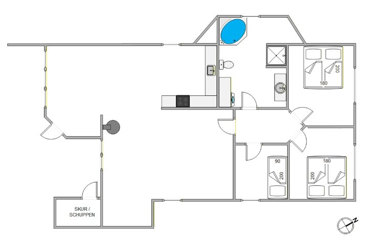 Sommerhus 35735 på Vester Fælled 5, Bork Havn - Billede #13