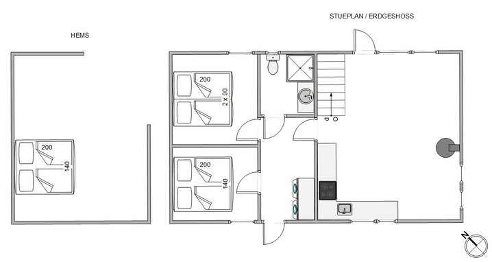 Holiday home 35804 at Bork Hytteby 219, Sdr Bork - Picture #13