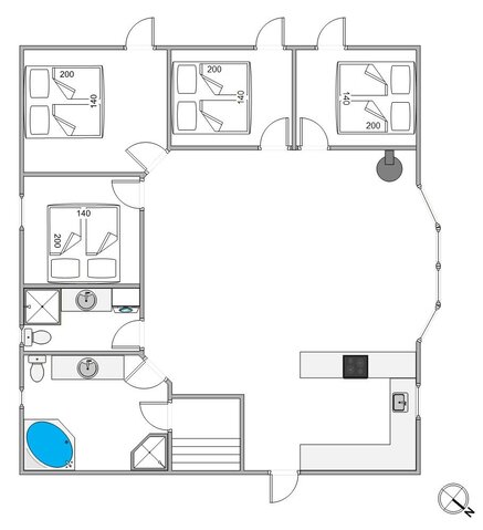Sommerhus 37781 på Stikkelsbærvej 47, Skaven Strand - Billede #13