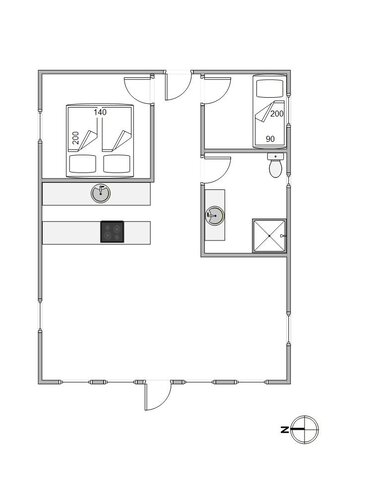 Ferienhaus 40520 in Mågevej 2, Henne Strand - Bild #13