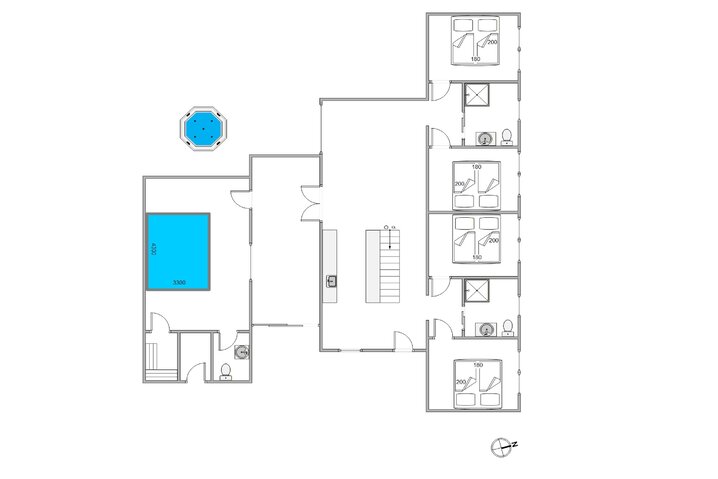 Ferienhaus 40595 in Gyldenrisvej 16, Henne Strand - Bild #5