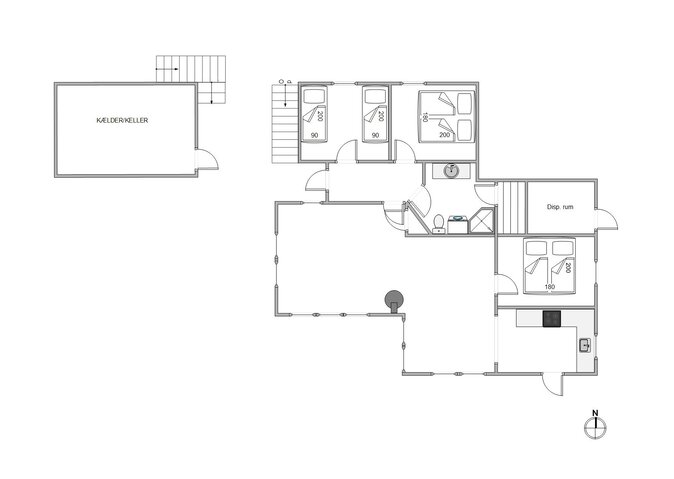 Ferienhaus 40603 in Hjelmevej 68, Henne Strand - Bild #12
