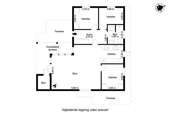 Sommerhus 40605 på Tranebærvej 5, Henne Strand - Billede #6