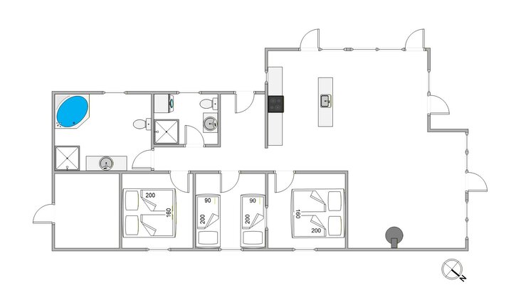 Ferienhaus 40617 in Svalevej 5, Henne Strand - Bild #13