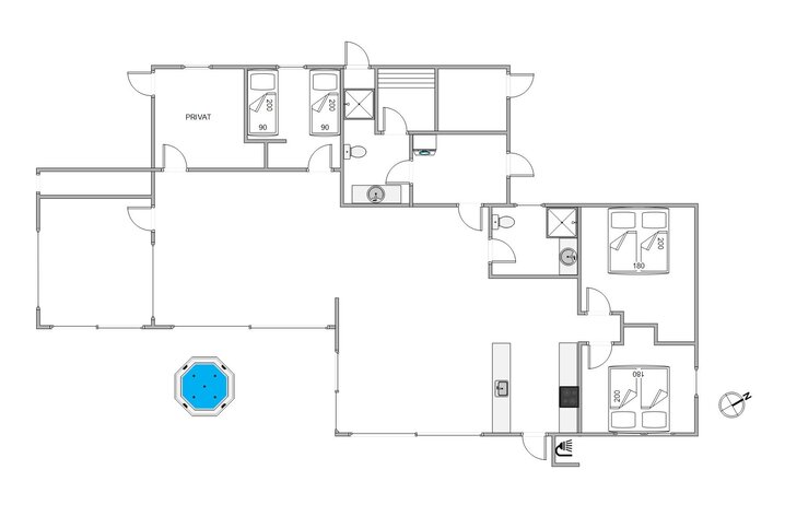 Ferienhaus 40621 in Tyttebærvej 41A, Henne Strand - Bild #13